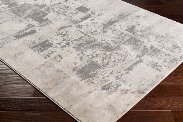 Livabliss Tibetan Geometric Runner Rug Polypropylene Blend Mid-century Modern Hallway Accent Tan, Beige 2'7" x 12' TBT2312-2712