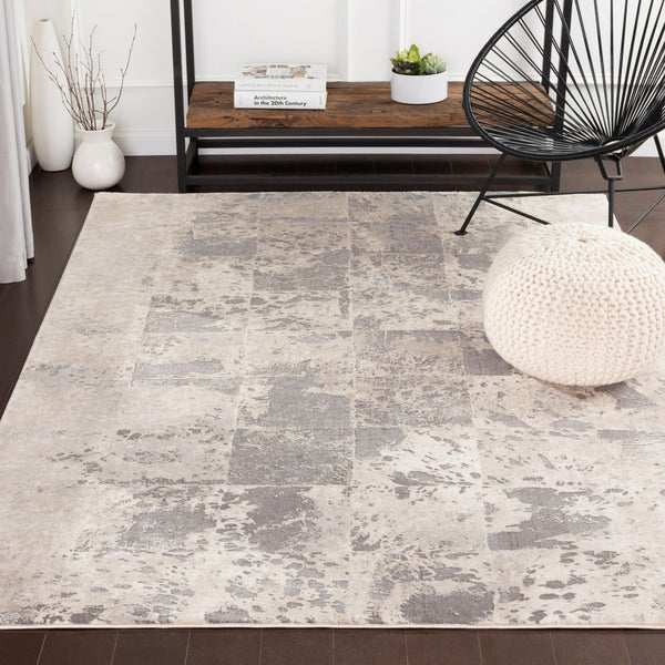 Livabliss Tibetan Geometric Runner Rug Polypropylene Blend Mid-century Modern Hallway Accent Tan, Beige 2'7" x 12' TBT2312-2712