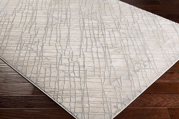 Livabliss Tibetan Machine Woven Hallway Runner Rug with High Low Pile Polypropylene Blend Beige, Medium G 8'10" x 12'4" TBT2314-93123