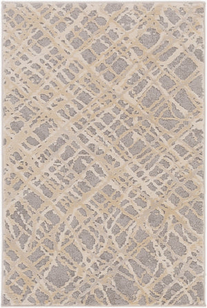 Livabliss Tibetan Geometric Machine Woven Accent Rug Blended Pile for Entryway or Hallway Medium Gray, Ta 2' x 2'11" TBT2316-23