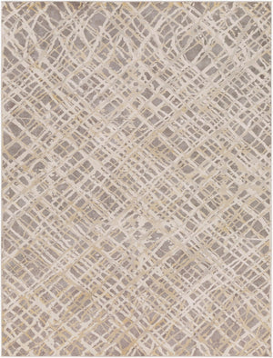 Livabliss Tibetan Geometric Machine Woven Accent Rug Blended Pile for Entryway or Hallway Medium Gray, Ta 7'10" x 10'2" TBT2316-710103