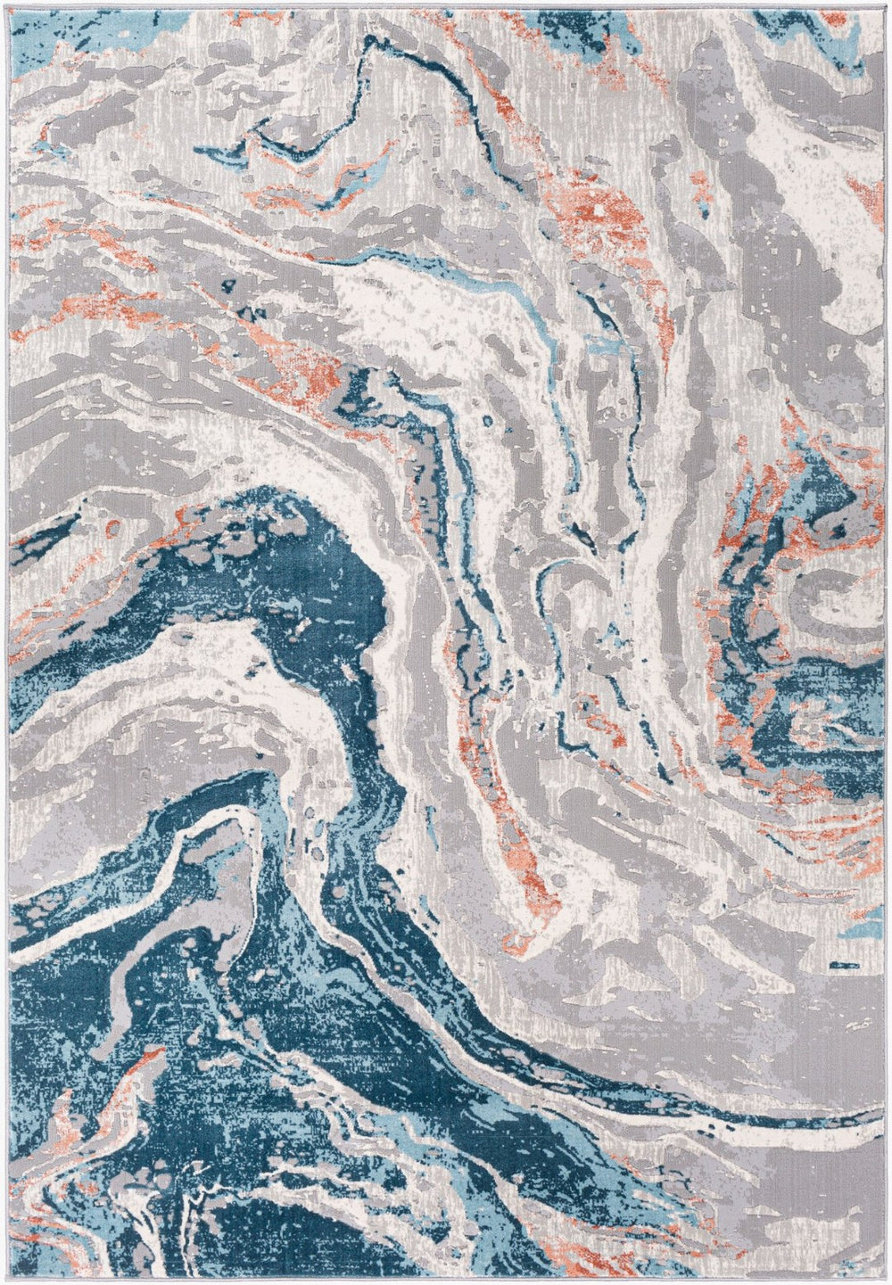 Livabliss Tibetan Inspired Machine Woven Polypropylene Area Rug with High Low Texture TBT2329-9124