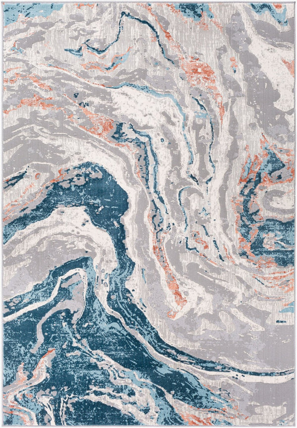 Livabliss Tibetan Inspired Machine Woven Polypropylene Area Rug with High Low Texture TBT2329-9124