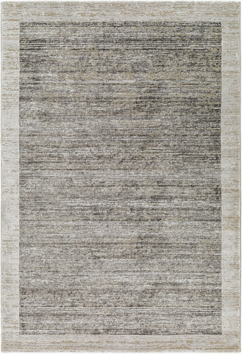 Livabliss Tibetan Modern Hallway Runner Rug Woven Polypropylene Neutral Minimalist Design Medium Gray, Sl 2'7" x 7'7" TBT2343-2777