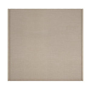 Homelegance By Top-Line Thorin Wingback Button Tufted Linen Fabric Headboard Beige Linen