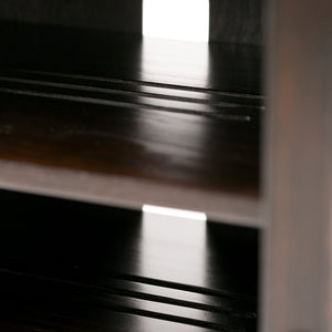 English Elm Amherst 54-Inch Solid Wood Tv Media Stand - Handcrafted Hickory Brown Elegance With Storage Solutions B136P159434