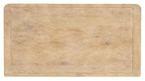 Hooker Furniture Retreat Dune Three-Drawer Nightstand With Oak & Maple Veneer, Self-Closing Drawers, Pewter Pulls 6950-90015-80