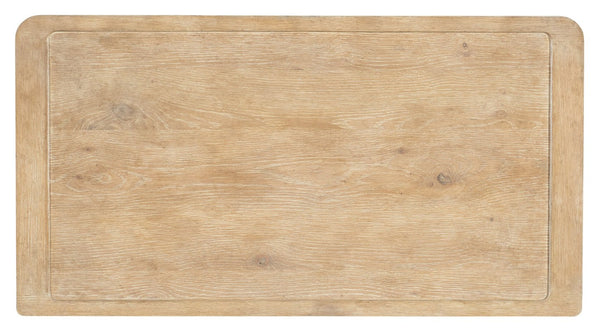 Hooker Furniture Retreat Dune Three-Drawer Nightstand With Oak & Maple Veneer, Self-Closing Drawers, Pewter Pulls 6950-90015-80