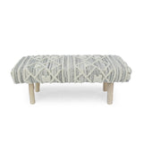 Christopher Knight Home® - Noble House - Laveta Handcrafted Boho Wool and Cotton Rectangular Bench