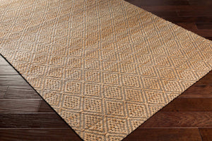 Surya Trace 2' X 3' Handmade Jute Rug - Modern Style, Medium Pile, Perfect For Home Decor Upgrade! Tan Jute Tce2300-576