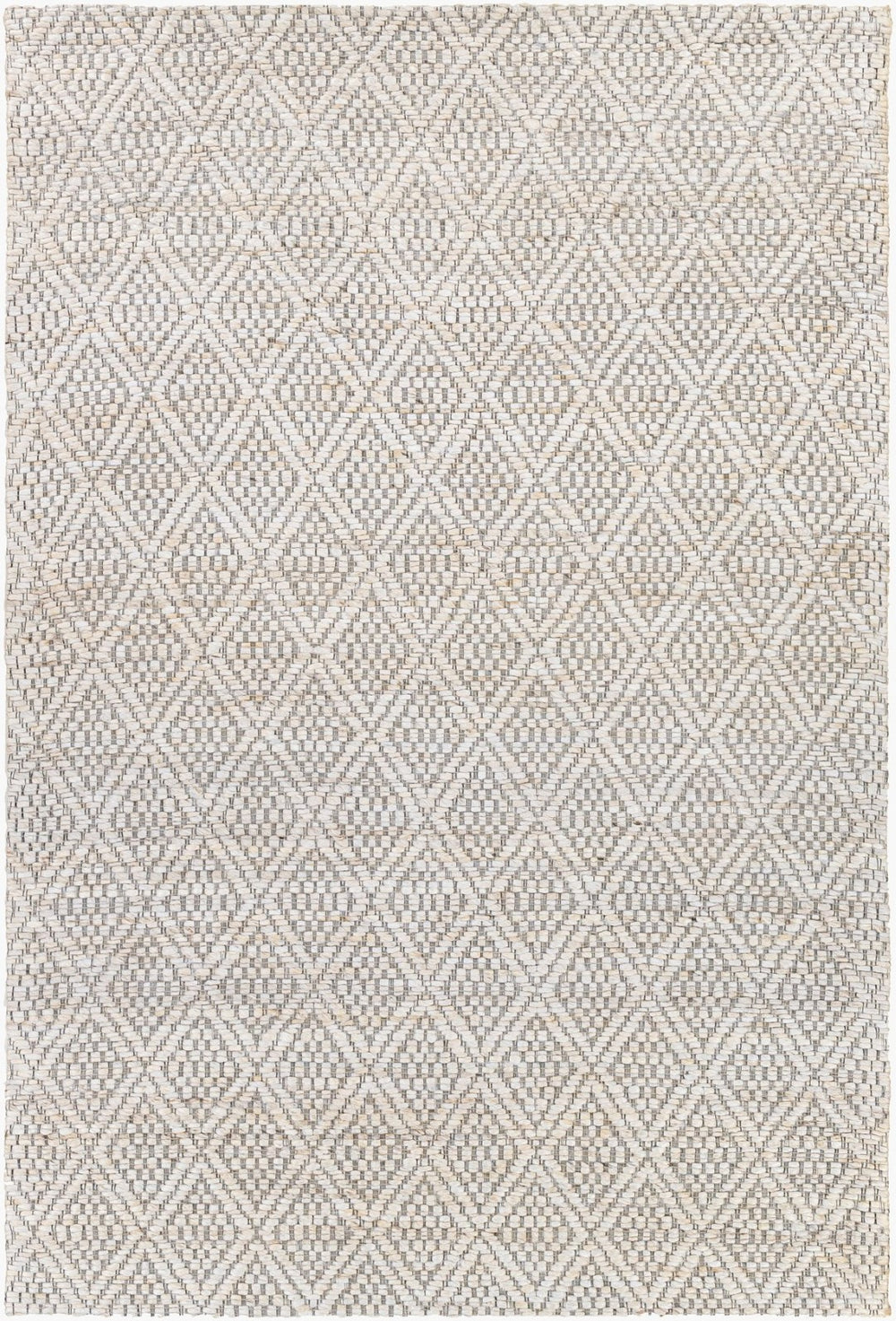 Livabliss Trace Handwoven Jute Area Rug Natural Fiber Artisan Accent for Entryway or Small Spaces Cream, Medium G 8'10" x 12' TCE2301-81012