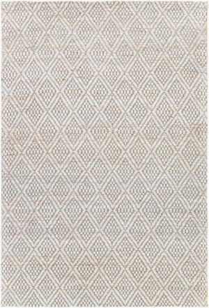 Livabliss Trace Handwoven Jute Area Rug Natural Fiber Artisan Accent for Entryway or Small Spaces Cream, Medium G 8'10" x 12' TCE2301-81012