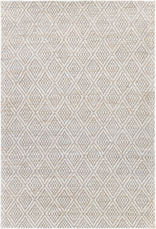 Livabliss Trace Handwoven Jute Area Rug Natural Fiber Artisan Accent for Entryway or Small Spaces Cream, Medium G 8'10" x 12' TCE2301-81012