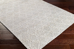 Livabliss Trace Handwoven Jute Area Rug Natural Fiber Artisan Accent for Entryway or Small Spaces Cream, Medium G 8'10" x 12' TCE2301-81012