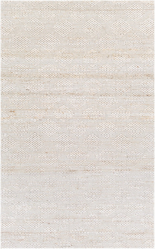 Livabliss Trace Handwoven Natural Jute Area Rug Organic Texture for Modern and Bohemian Living Rooms Black, Brown 5' x 7'6" TCE2304-576
