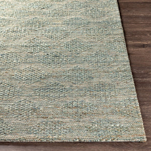Livabliss Trace Handwoven Natural Jute Accent Rug Organic Texture for Entryways and Bohemian Spaces Sage, Brown 2'6" x 8' TCE2305-268