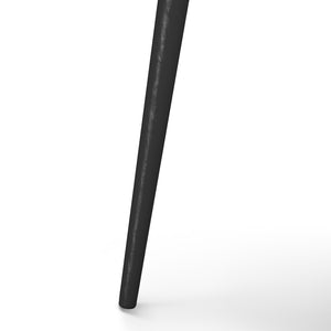 English Elm Clairmont Round Side Table In Cognac - Modern Industrial & Mid-Century Design For Any Room B136P158527