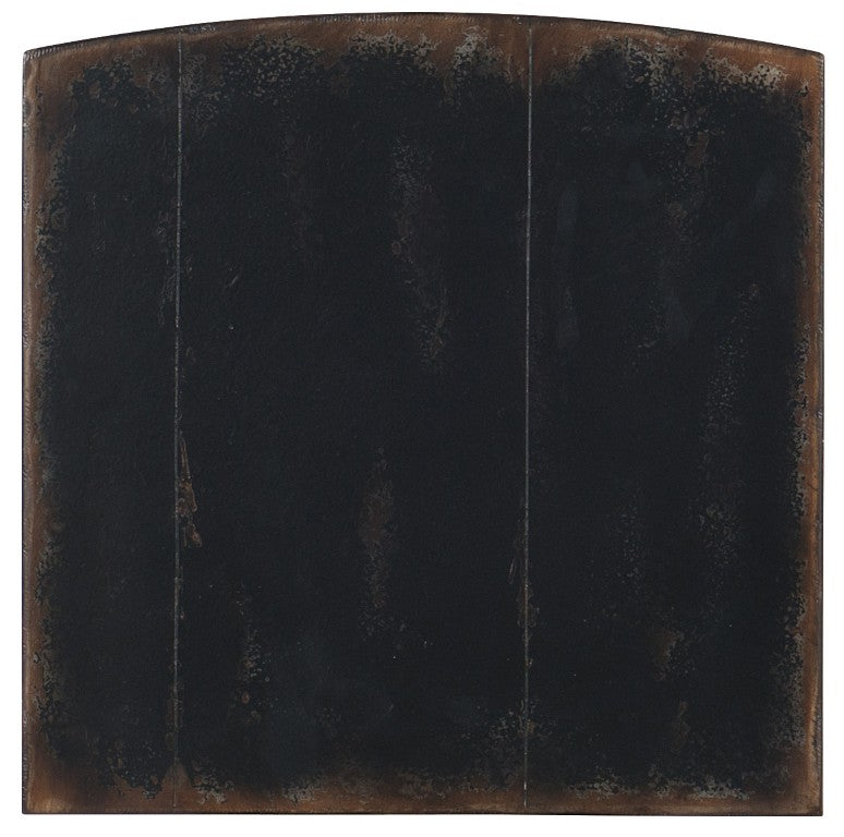 Hooker Furniture Ciao Bella Telephone Table With Distressed Black Finish, 3 Drawers & Usb Outlet For Small Spaces 5805-90115-99