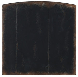 Hooker Furniture Ciao Bella Telephone Table With Distressed Black Finish, 3 Drawers & Usb Outlet For Small Spaces 5805-90115-99