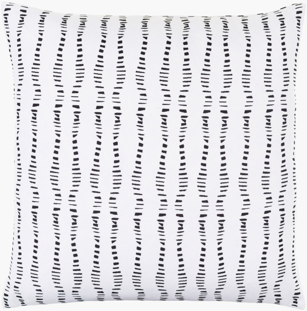 Livabliss Tucson Square Accent Pillow Cottage Woven Polyester Neutral Sofa Throw Decor TCS001-1818P
