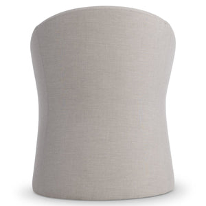 Bernhardt Bernhardt Arden Arm Chair With Curved Back, Slipcover Look, Performance Outdoor Fabric & Casters X10548