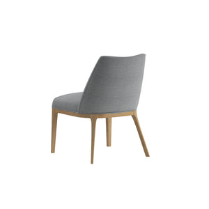 A.R.T. Furniture Loft Upholstered Side Chair - Stylish Comfort With Maple Tapered Legs For Modern Living Spaces Gray Material(S), Rubberwood 335206-1911