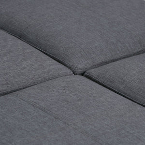 English Elm Avalon Square Coffee Table Storage Ottoman - Stylish Slate Grey With Hidden Storage & Trays B136P159754