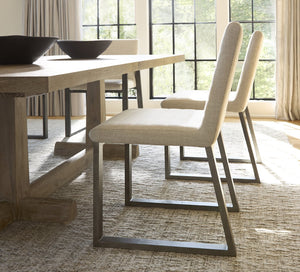 Bernhardt Bernhardt Tribeca Refectory Dining Table In Aurum White Oak — Rustic Traditional, Seats 6–8, Leaf Included K2006