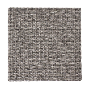 English Elm Puerta Outdoor Woven Rattan Cube Side Table Weather Resistant Patio Accent 61098.00MBK