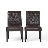 Christopher Knight Home® - Noble House - - Broxton Kd Tuft Dining Chair 2 Piece S/Set