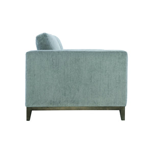 Bernhardt Bernhardt Noel Sofa — Made-To-Order 100"W Three-Seater With Feather-Down Cushions, Tapered Legs P7327A