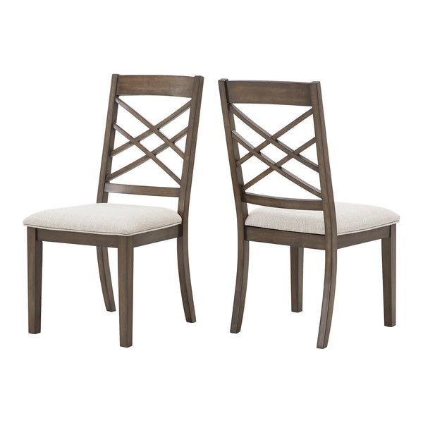 Homelegance By Top-Line Marcellino Espresso Finish Dining Chairs (Set of 2) Brown Wood