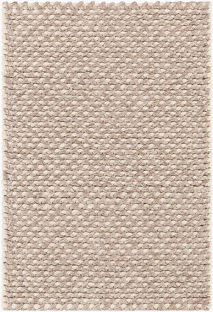 Surya Telluride 2' X 3' Handmade Flat Weave Rug - Luxurious Viscose & Wool Blend For Modern Homes Charcoal Viscose,Wool Tel2303-810