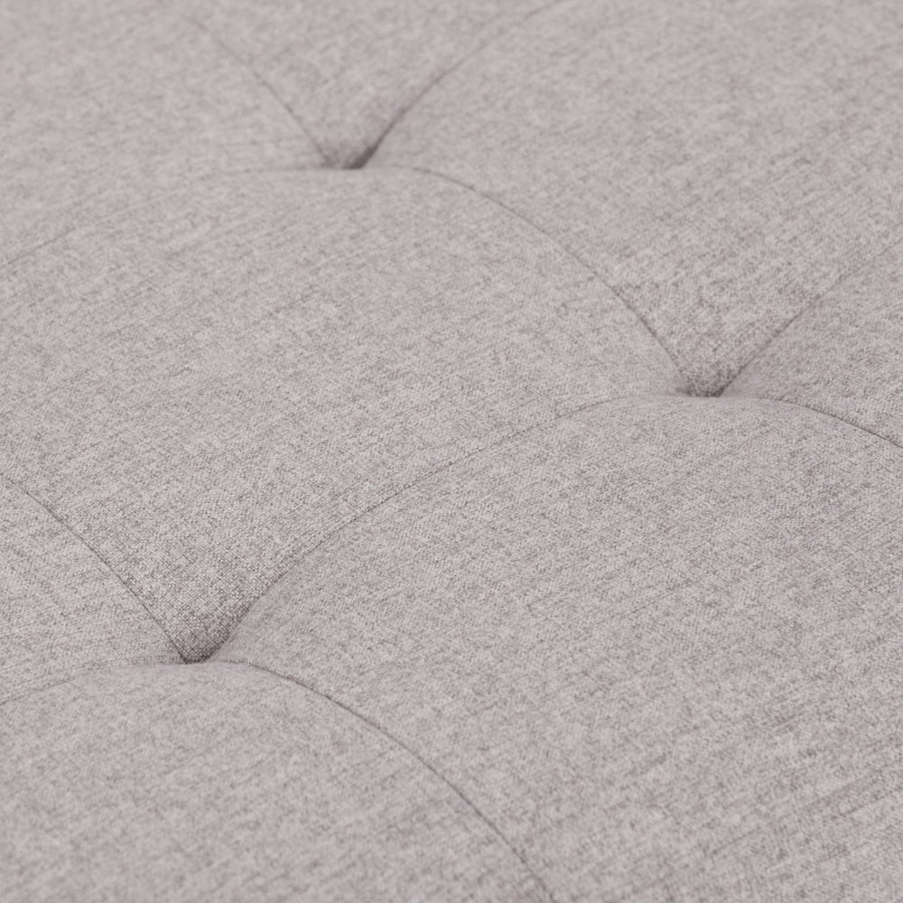 English Elm Cosmopolitan Storage Ottoman In Cloud Grey - Versatile Comfort, Stylish Design & Hidden Storage Solution B136P159766