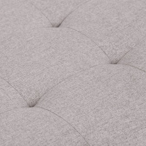 English Elm Cosmopolitan Storage Ottoman In Cloud Grey - Versatile Comfort, Stylish Design & Hidden Storage Solution B136P159766