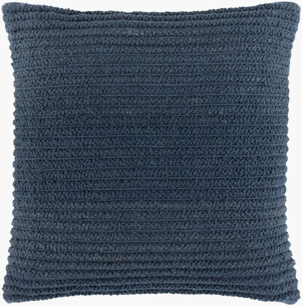 Surya Teris Handcrafted Cotton Wool Blend Square Throw Pillow Indian Woven Sofa Accent TERS001-2020D