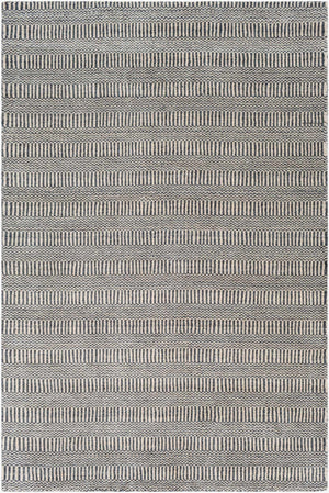 Surya Teton 2' X 3' Handmade Wool Rug - Durable, Stylish, Perfect For High-traffic Areas & Global Décor! Deep Teal Wool Tet1002-23