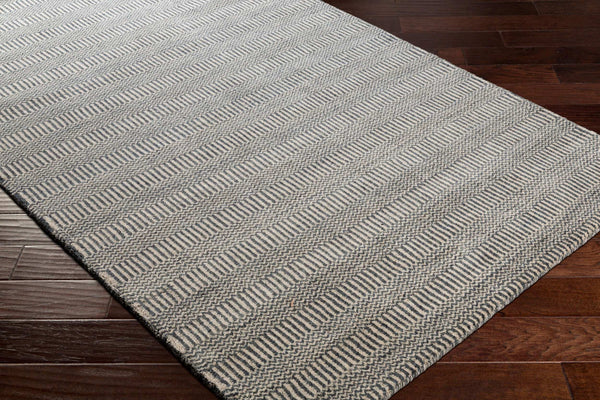Surya Teton 2' X 3' Handmade Wool Rug - Durable, Stylish, Perfect For High-traffic Areas & Global Décor! Deep Teal Wool Tet1002-23