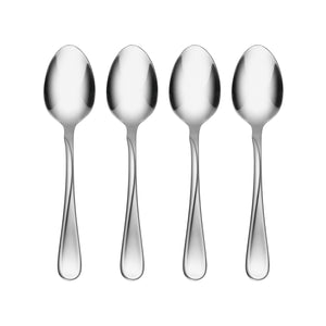 Lenox Oneida Flight Everyday Flatware Teaspoons, Set of 4 Metallic, STAINLESS METAL 2865004C