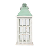 Christopher Knight Home® - Noble House - Hooven Coastal Handcrafted Mango Wood Decorative Lantern