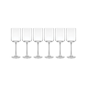 Lenox Tuscany Classics Straight Wine Glasses, Set of 6 Clear, NO COLOR GLASS,CRYSTAL 897428