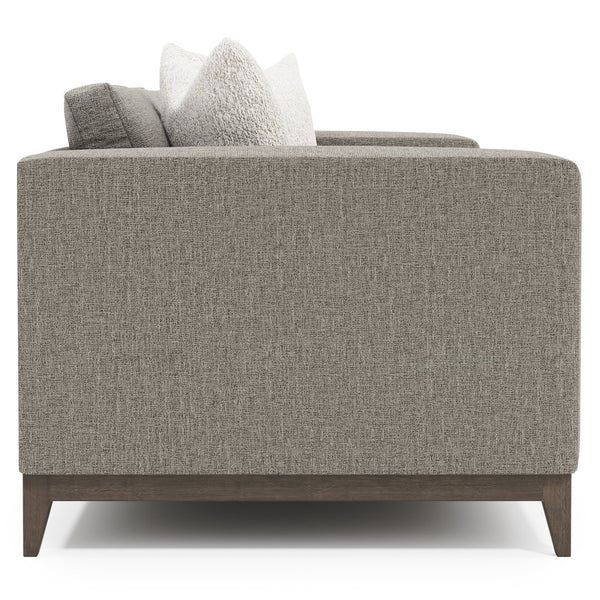 Bernhardt Bernhardt Noel Loveseat — Made-To-Order Plush Fabric, Sculpted Wooden Frame, Oversized Track Arms P7325B