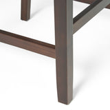 Christopher Knight Home® - Noble House - Mackinsey Brown Mahogany Acacia Counterstool with Beige Cushion