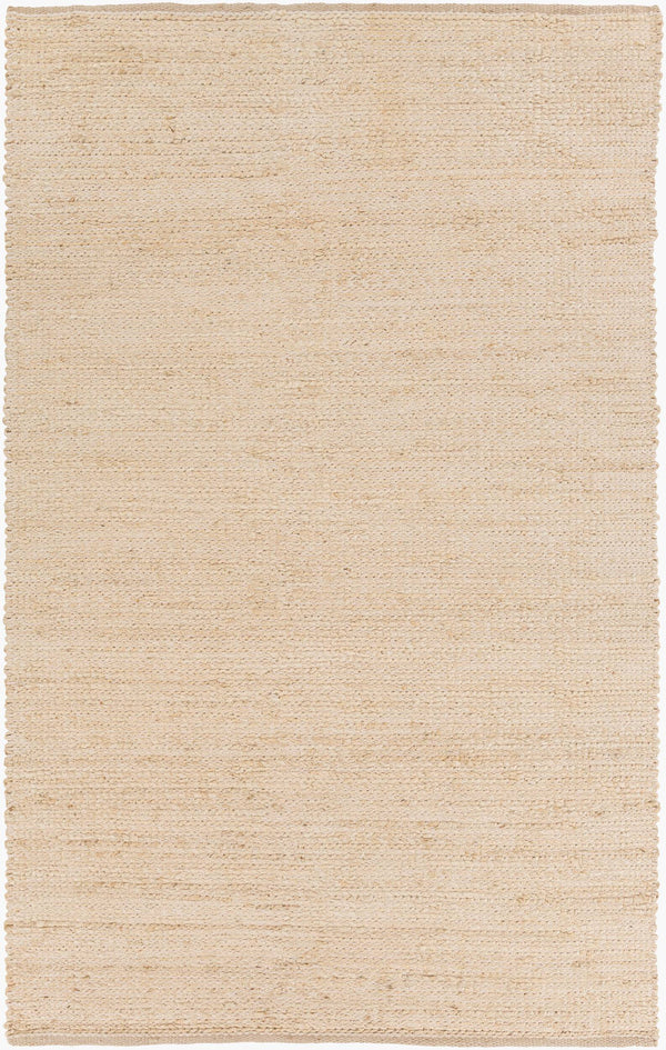 Surya Tonga Tga-6005 2' X 3' Handmade Chenille-cotton Rug - Global Inspired Elegance For Your Home! Ivory Chenille,Cotton,Jute Tga6005-23