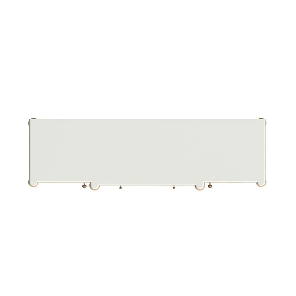 A.R.T. Furniture Haven Credenza - Rustic Elegance with Marble Top, Stylish Storage for Dining & Living Spaces 339252-2325