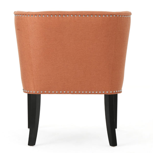 Christopher Knight Home® - Noble House - Adelina Contemporary Upholstered Accent Chair with Nailhead Trim