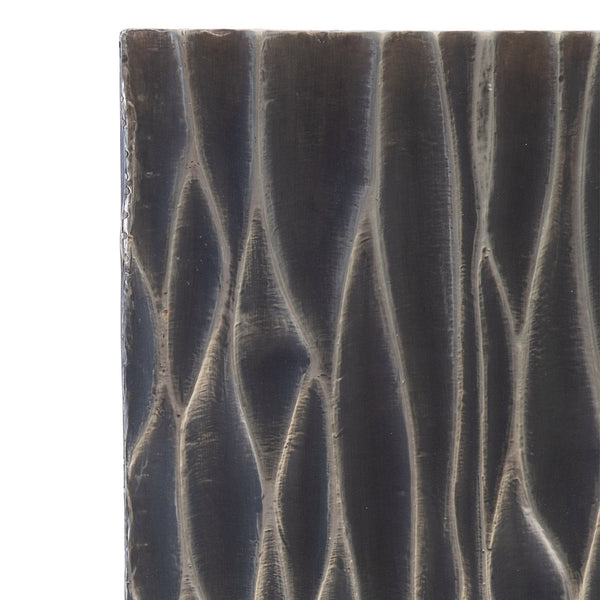 Bernhardt Bernhardt Skylar Door Chest In German Silver & Mango Wood — Textured Doors, Soft-Close, Cable-Ready 301118