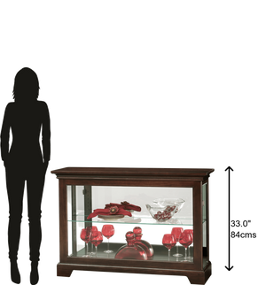 Hekman Furniture 680596 Underhill Iii Curio Cabinet - Elegant Glass Display With Adjustable Shelves & Interior Lighting Espresso Underhill Iii Curio Cabinet 680596