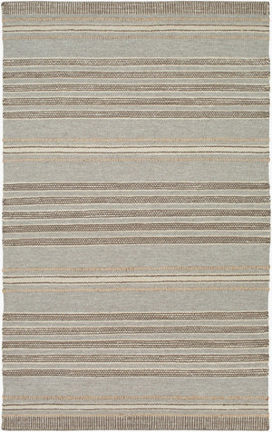 Surya Thebes Handwoven Jute Wool Flatweave Area Rug Earthy Cottage Style for Living Rooms THB1000-576