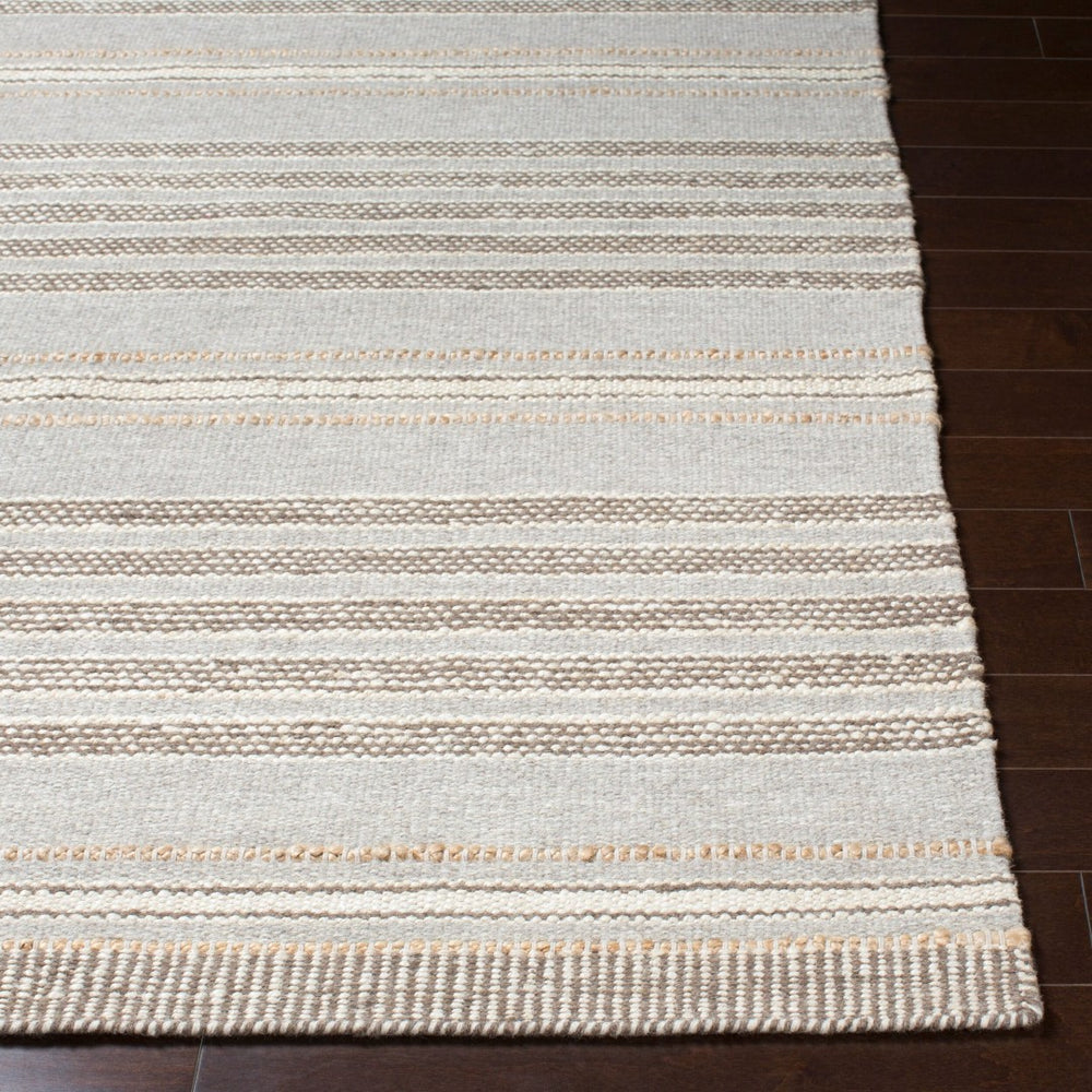 Surya Thebes Handwoven Jute Wool Flatweave Area Rug Earthy Cottage Style for Living Rooms THB1000-576